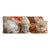 Textil Ersatzdruck Meditierender Buddha Mit Blueten Panorama Produktvorschau Frontal