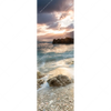 Textil Ersatzdruck Meeresrauschen Bei Sonnenuntergang Schmal Motivvorschau