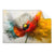 Textil Ersatzdruck Mohnblume Im Farbnebel Querformat Produktvorschau Frontal