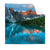 Textil Ersatzdruck Moraenensee Sonnenaufgang Quadrat Produktvorschau Frontal