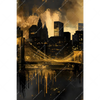 Textil Ersatzdruck Nachtleuchten Ueber Manhattan Hochformat Motivvorschau
