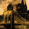 Textil Ersatzdruck Nachtleuchten Ueber Manhattan Hochformat Zoom