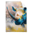 Textil Ersatzdruck Nashorn Farben Der Wildness Hochformat Produktvorschau Frontal