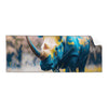 Textil Ersatzdruck Nashorn Farben Der Wildness Panorama Produktvorschau Frontal