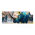 Textil Ersatzdruck Nashorn Farben Der Wildness Panorama Produktvorschau Frontal