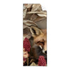 Textil Ersatzdruck Naturbild Fuchs Und Blumen Schmal Produktvorschau Frontal