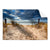 Textil Ersatzdruck Nordseekueste Wolken Querformat Produktvorschau Frontal