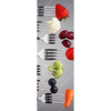 Textil Ersatzdruck Obst Gemuese Auf Gabeln Schmal Motivvorschau