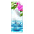 Textil Ersatzdruck Orchidee Wassertropfen Schmal Produktvorschau Frontal