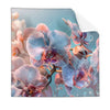 Textil Ersatzdruck Orchideenblueten In Pastell Quadrat Produktvorschau Frontal