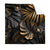 Textil Ersatzdruck Palmenblaetter Schwarz Gold Quadrat Produktvorschau Frontal
