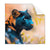 Textil Ersatzdruck Panther Farben Der Wildness Quadrat Produktvorschau Frontal