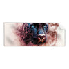 Textil Ersatzdruck Panther Im Farbenspiel Panorama Produktvorschau Frontal