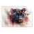 Textil Ersatzdruck Panther Im Farbenspiel Querformat Produktvorschau Frontal