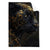 Textil Ersatzdruck Panther Mit Goldenen Ornamenten Hochformat Produktvorschau Frontal