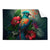 Textil Ersatzdruck Papagei Und Tropischer Hibiskus Querformat Produktvorschau Frontal