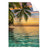Textil Ersatzdruck Paradiesische Insel Hochformat Produktvorschau Frontal