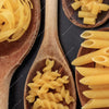 Textil Ersatzdruck Pasta Auf Loeffeln Quadrat Zoom
