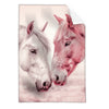 Textil Ersatzdruck Pferde Harmonie In Pastell Hochformat Produktvorschau Frontal