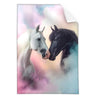 Textil Ersatzdruck Pferdeliebe In Pastellfarben Hochformat Produktvorschau Frontal