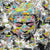 Textil Ersatzdruck Pop Art Buddha Kopf Quadrat Motivvorschau