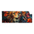 Textil Ersatzdruck Pop Art Leo Panorama Produktvorschau Frontal
