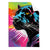 Textil Ersatzdruck Pop Art Panther Hochformat Produktvorschau Frontal