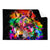 Textil Ersatzdruck Pop Art Wolf Querformat Produktvorschau Frontal