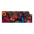 Textil Ersatzdruck Prachtvoller Pfau Und Blueten Panorama Produktvorschau Frontal