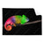 Textil Ersatzdruck Regenbogen Chamaeleon Querformat Produktvorschau Frontal