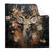 Textil Ersatzdruck Reh Blumen Quadrat Produktvorschau Frontal