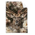 Textil Ersatzdruck Romantischer Hirsch Mit Blumen Hochformat Produktvorschau Frontal