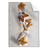 Textil Ersatzdruck Schmetterlinge Muscheln Im Sand Hochformat Produktvorschau Frontal