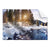 Textil Ersatzdruck Schneebedeckte Landschaft Am Fluss Querformat Produktvorschau Frontal