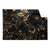 Textil Ersatzdruck Schwarze Und Goldene Blueten Querformat Produktvorschau Frontal