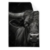 Textil Ersatzdruck Schwarzer Bulle Hochformat Produktvorschau Frontal
