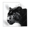 Textil Ersatzdruck Schwarzer Panther Quadrat Produktvorschau Frontal