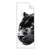 Textil Ersatzdruck Schwarzer Panther Schmal Produktvorschau Frontal