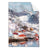 Textil Ersatzdruck Skandinavisches Dorf Im Schnee Hochformat Produktvorschau Frontal