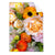 Textil Ersatzdruck Sommerblumen Hochformat Produktvorschau Frontal