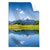Textil Ersatzdruck Sommerlandschaft In Den Alpen Hochformat Produktvorschau Frontal