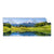 Textil Ersatzdruck Sommerlandschaft In Den Alpen Panorama Produktvorschau Frontal