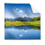 Textil Ersatzdruck Sommerlandschaft In Den Alpen Quadrat Produktvorschau Frontal