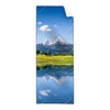 Textil Ersatzdruck Sommerlandschaft In Den Alpen Schmal Produktvorschau Frontal