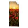 Textil Ersatzdruck Sommerlandschaft Mit Rotem Mohn Schmal Produktvorschau Frontal