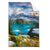 Textil Ersatzdruck Sommermorgen Am Bergsee Hochformat Produktvorschau Frontal