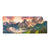Textil Ersatzdruck Sonnenaufgang Am Bergsee Panorama Produktvorschau Frontal