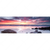 Textil Ersatzdruck Sonnenaufgang Am Strand Mit Felsen Panorama Motivvorschau