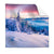 Textil Ersatzdruck Sonnenaufgang Im Schnee Quadrat Produktvorschau Frontal