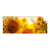 Textil Ersatzdruck Sonnenblumen Im Abendlicht Panorama Produktvorschau Frontal